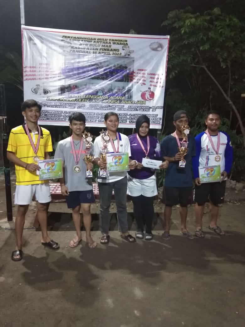 KSP Annisa Abadi Jaya Sukses Gelar Kejuaraan Bulutangkis Behadiah Jutaan Rupiah | InsanNews InsanNews | Inspiratif dan Terpercaya